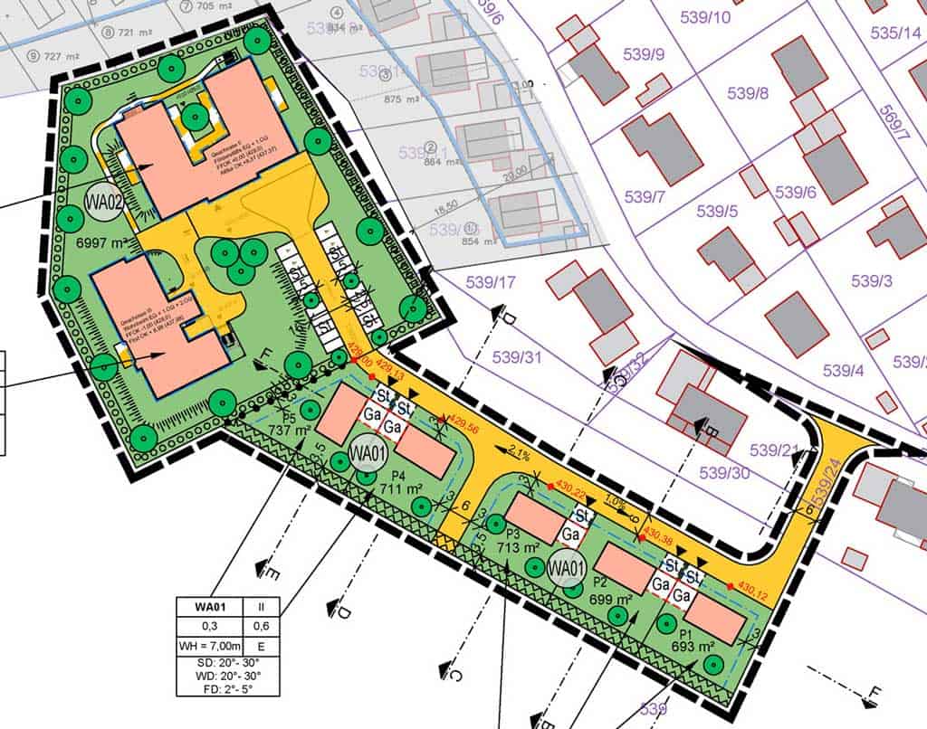 Plan Städteplanung