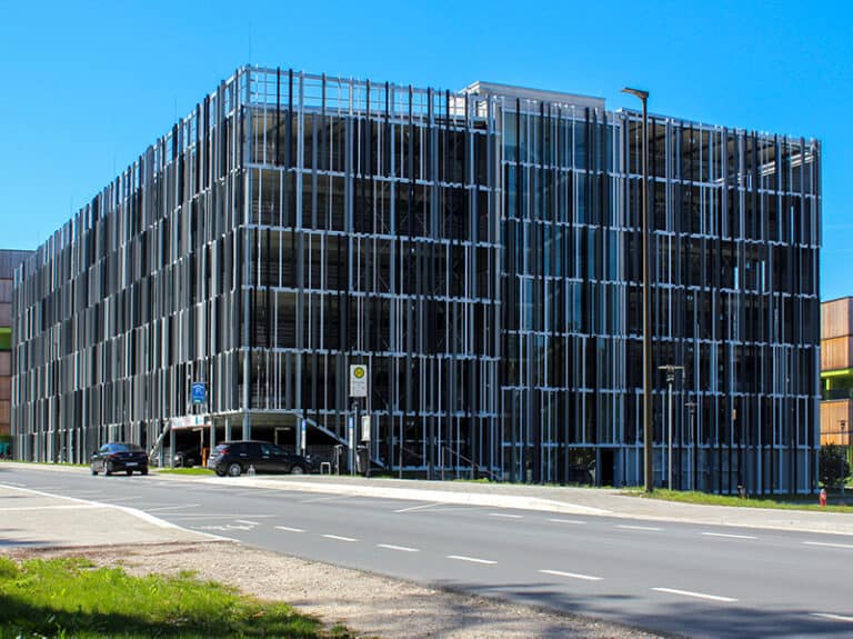 Universität Erlangen Parkhaus Chemikum