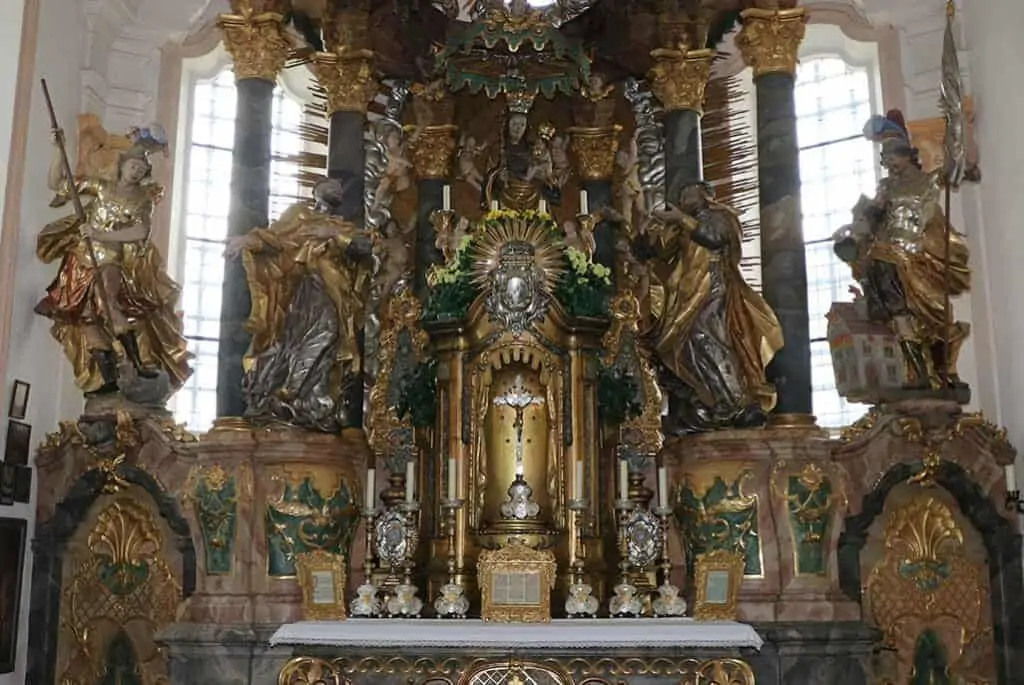 Kirche Anzenberg Hochaltar Realbild