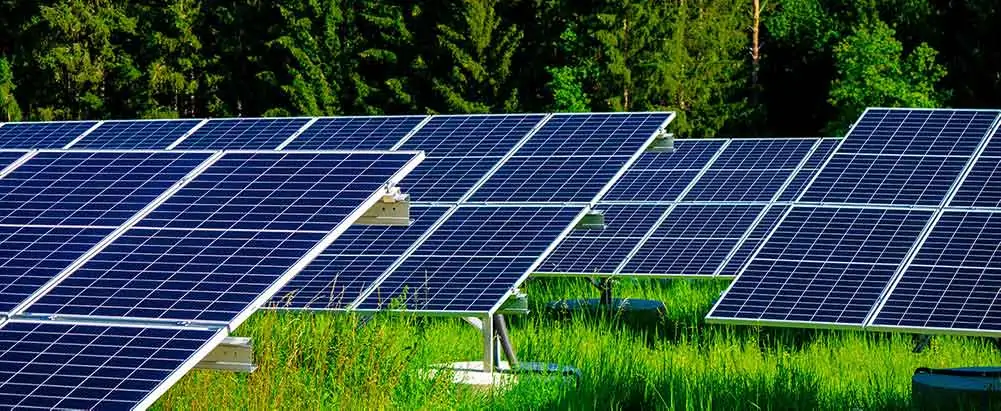 Photovoltaikanlage auf einer Wieser Deponie Schachenwald