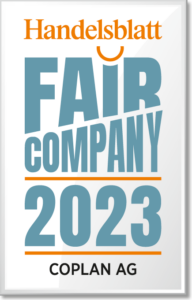 Handelsblatt Fair Company 2023 Zertifikat