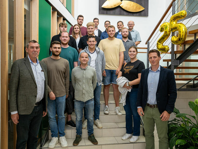 Gruppenfoto zum Abschluss der Studentenexkursion der TH Deggendorf