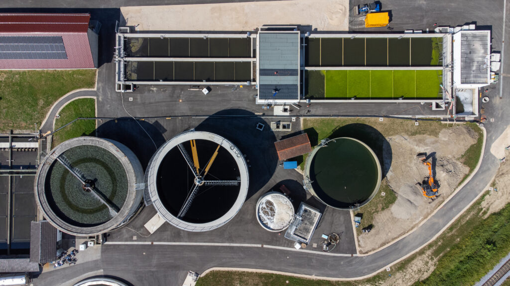 Klaeranlage Piding Luftbild