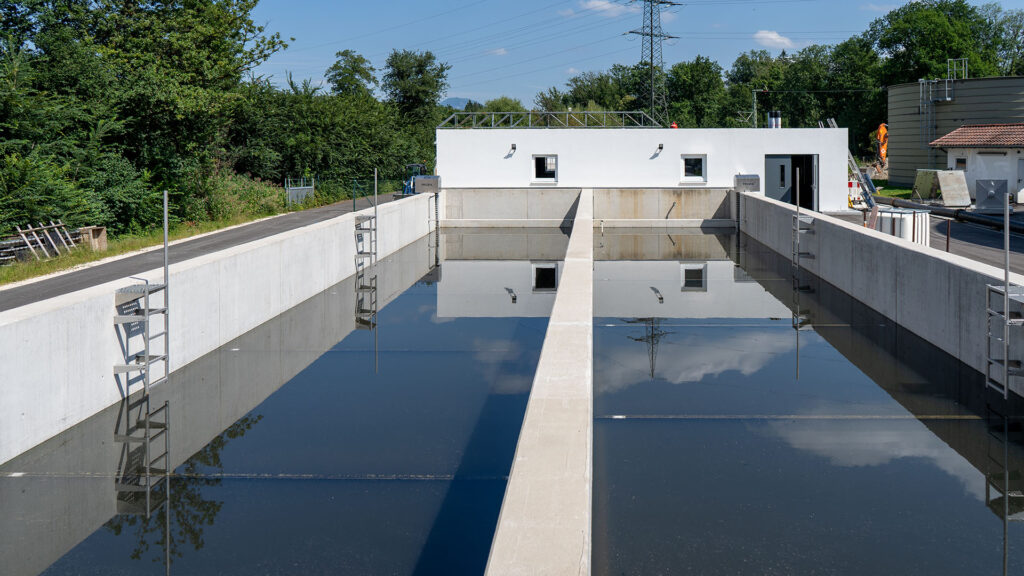 Klaeranalge Piding Zwischenklaerbecken