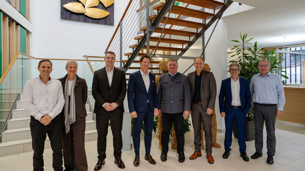 Staatsminister Bernreiter zu Besuch