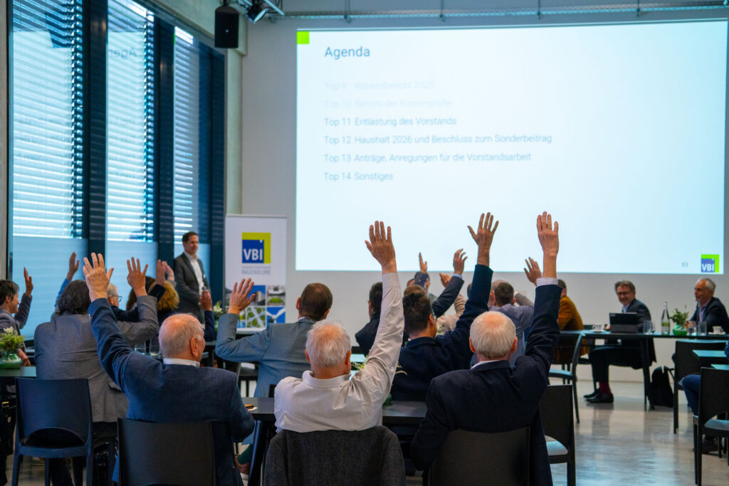 Abstimmung Landesversammlung VBI Landesverband Bayern