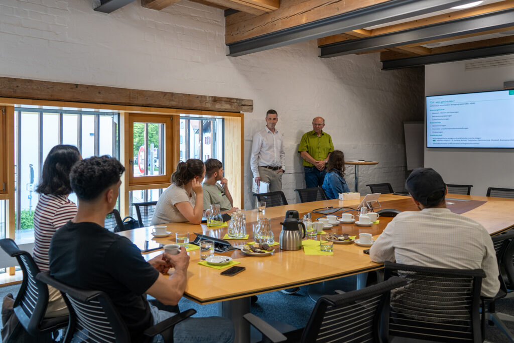 THD Studentenexkursion zu Besuch bei COPLAN 2026 Präsentation TGA
