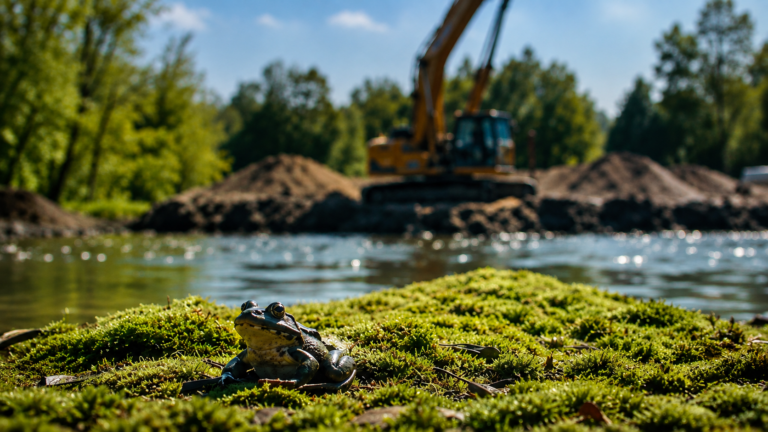 Umweltbaubegleitung Frosch